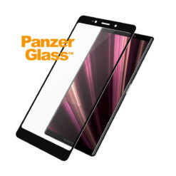 Ekraanikaitseklaas Sony Xperia L3, kumera musta äärega, PanzerGlass