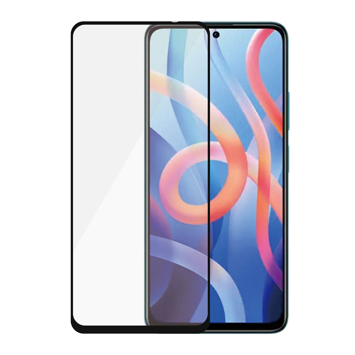 Kaitseklaas Xiaomi Redmi Note 11T 5G / Poco M4 Pro 5G, ümbrisesõbralik, musta äärega, PanzerGlass - Image 7
