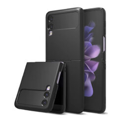Kaitseümbris Slim, Samsung Galaxy Z Flip3 5G, must, Ringke