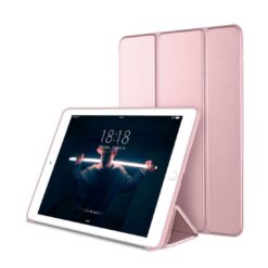 Kaitsekaaned SmartCase, Apple iPad 9.7" 2017/2018 / iPad Air / Air 2, roosakuldne, Tech-Protect