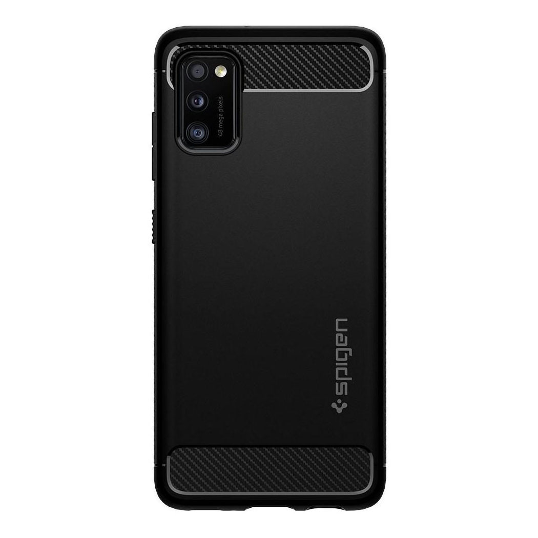 Kaitseümbris Rugged Armor, Samsung Galaxy A41, must, Spigen - Image 6