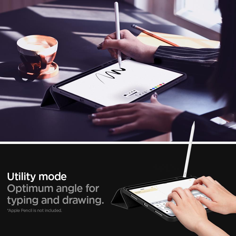 Kaitsekaaned Urban Fit, Apple iPad Pro 11" (2018/2020/2021/2022), must, Spigen - Image 6