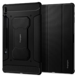 Kaitsekaaned Rugged Armor Pro, Samsung Galaxy Tab S7+ / S8+, must, Spigen