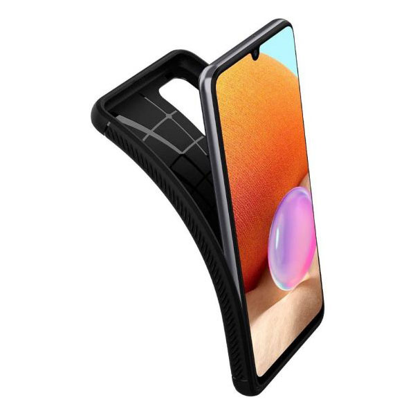 Kaitseümbris Rugged Armor, Samsung Galaxy A32, must, Spigen - Image 3