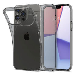 Kaitseümbris Crystal Flex, Apple iPhone 13 Pro, tume läbipaistev, Spigen