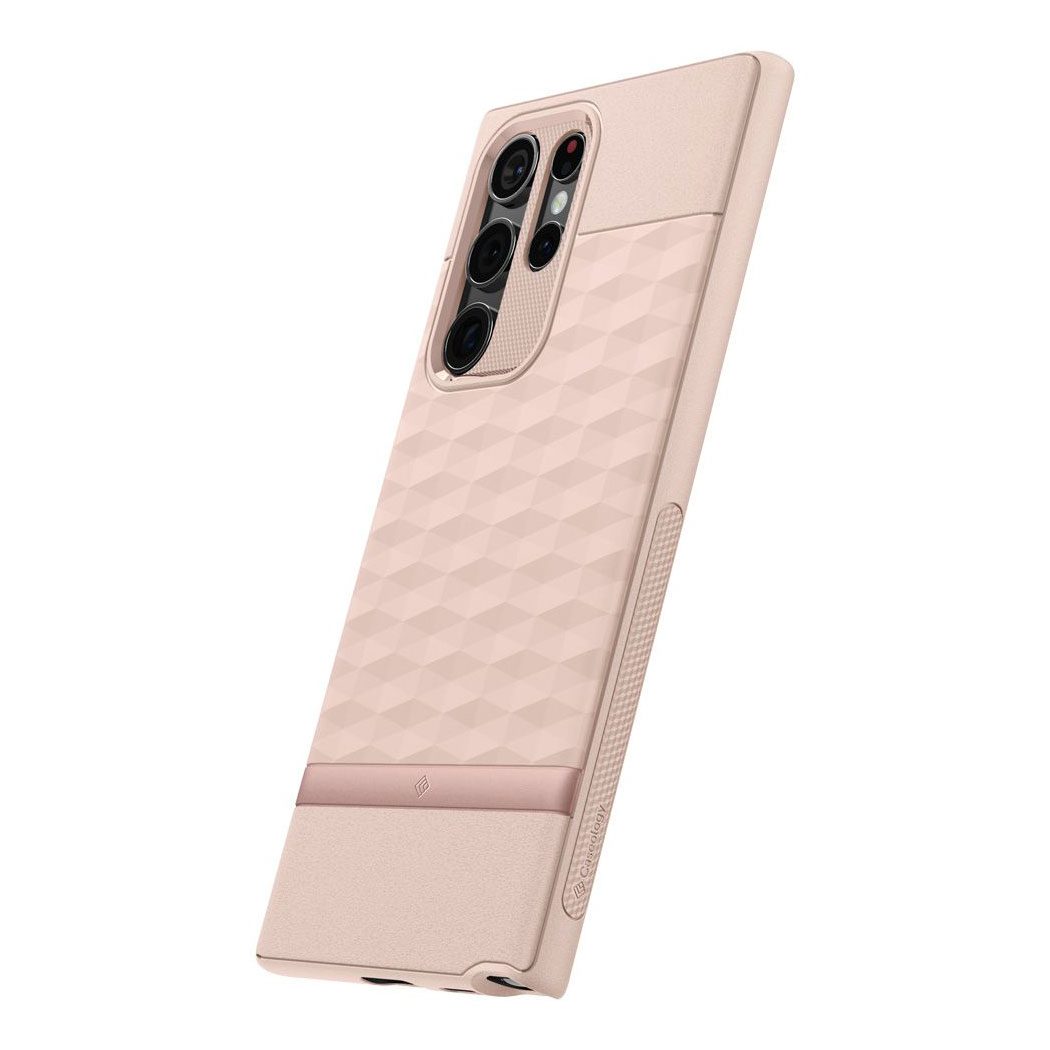 Kaitseümbris Caseology Parallax, Samsung Galaxy S22 Ultra 5G, heleroosa, Spigen - Image 4