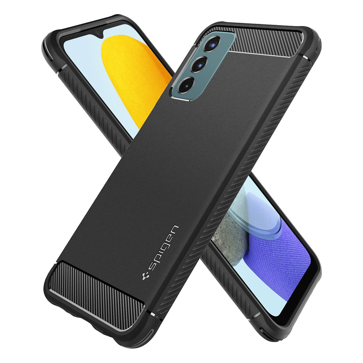 Kaitseümbris Rugged Armor, Samsung Galaxy M23 5G, must, Spigen - Image 2