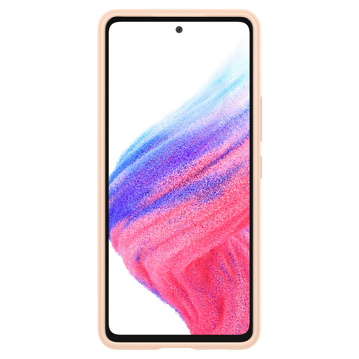 Kaitseümbris Thin Fit, Samsung Galaxy A53 5G, õhuke, heleoranž, Spigen - Image 5