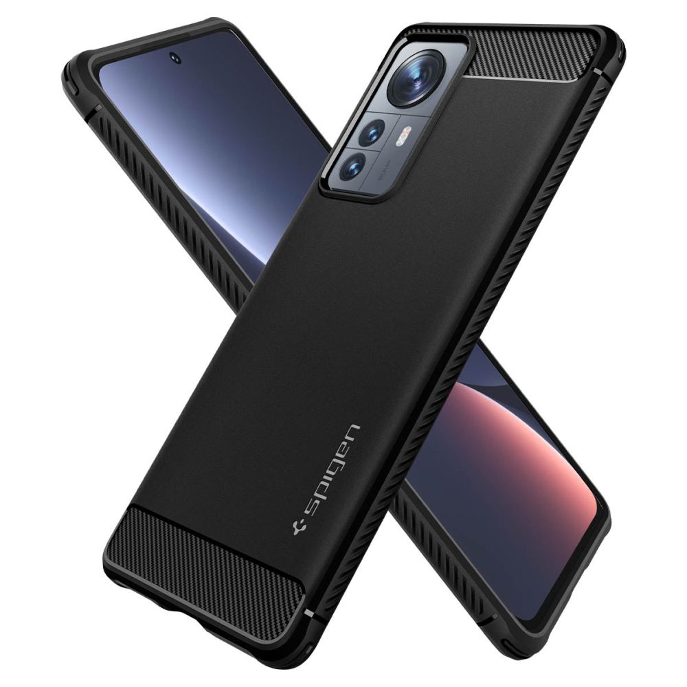 Kaitseümbris Rugged Armor, Xiaomi 12T / 12T Pro, must, Spigen - Image 5