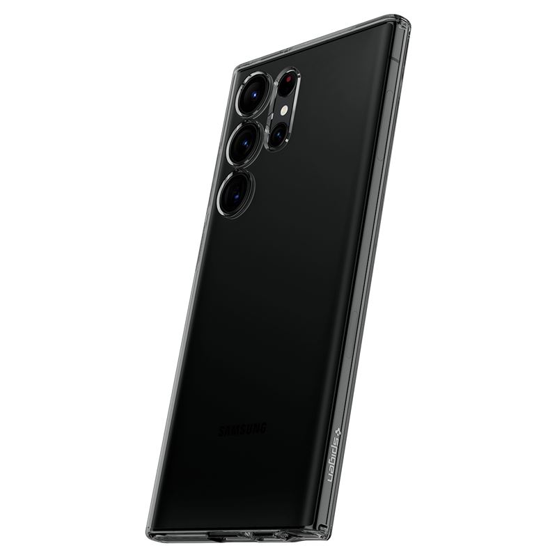 Kaitseümbris Liquid Crystal, Samsung Galaxy S23 Ultra, tume läbipaistev, Spigen - Image 7