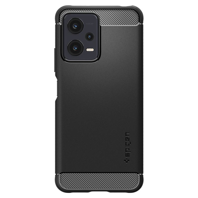 Kaitseümbris Rugged Armor, Xiaomi Redmi Note 12 5G / Poco X5, must, Spigen - Image 2