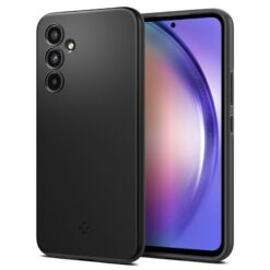 Kaitseümbris Thin Fit, Samsung Galaxy A54 5G, must, õhuke, Spigen