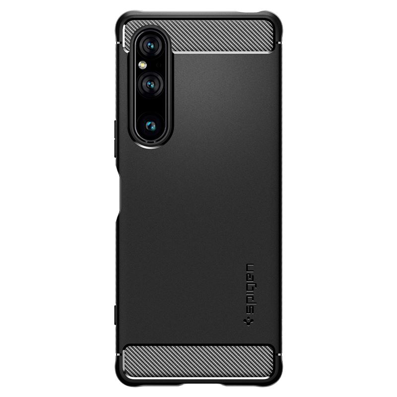 Kaitseümbris Rugged Armor, Sony Xperia 1 V, must, Spigen - Image 2