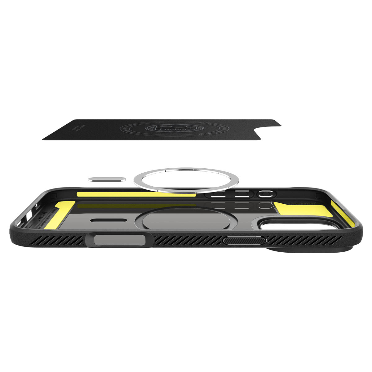 Kaitseümbris Rugged Armor (MagFit), Apple iPhone 16 Pro Max, must, MagSafe, Spigen - Image 6