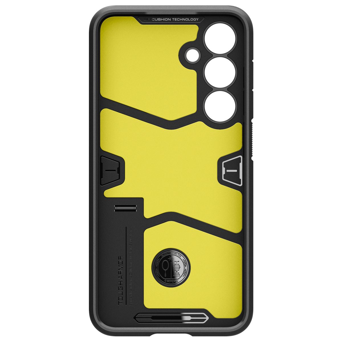 Kaitseümbris Tough Armor, Samsung Galaxy S24 FE, must, tugijalaga, Spigen - Image 3