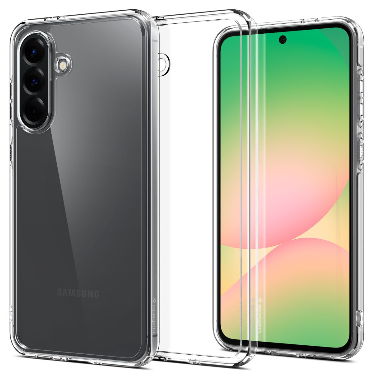 Kaitseümbris Ultra Hybrid, Samsung Galaxy A56 5G, läbipaistev, Spigen