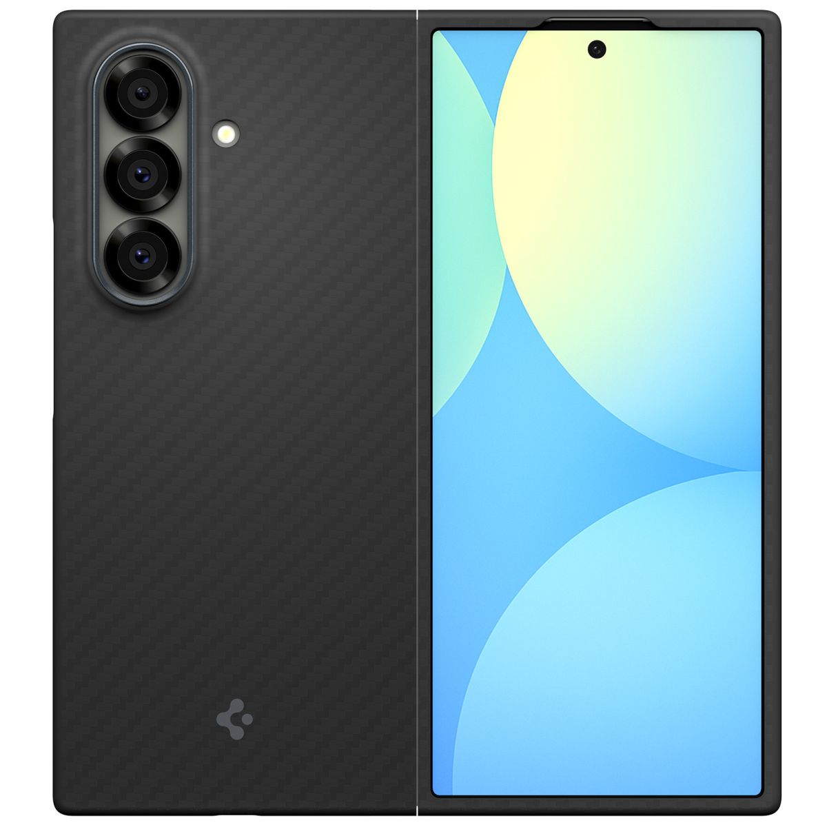 Kaitseümbris AirSkin Aramid, Samsung Galaxy Z Fold7, must, Spigen - Image 2