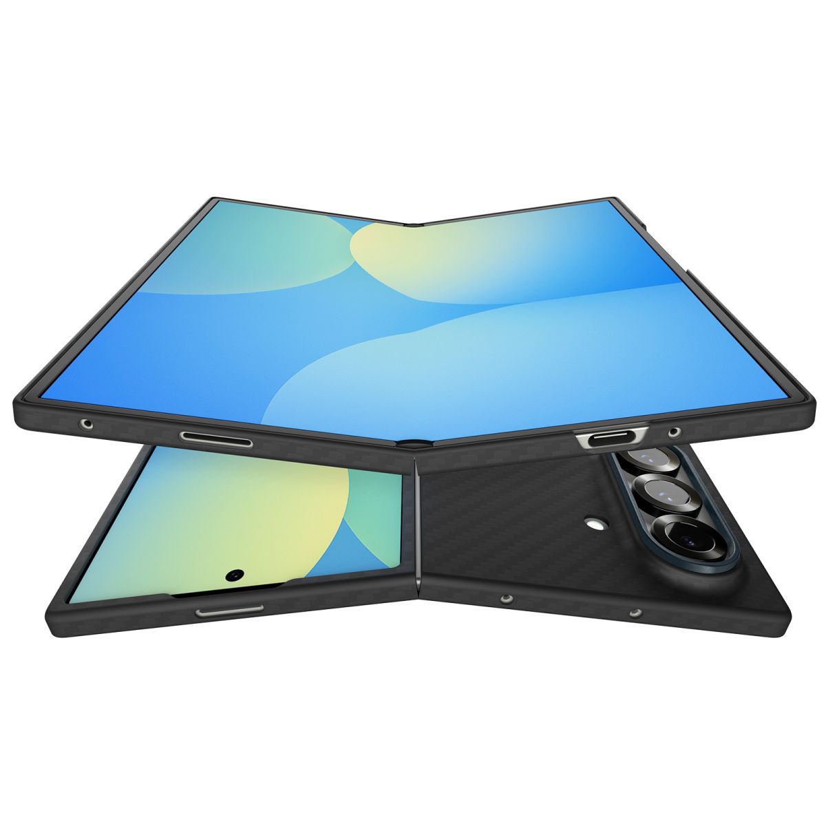 Kaitseümbris AirSkin Aramid, Samsung Galaxy Z Fold7, must, Spigen - Image 6