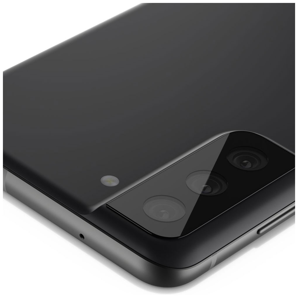 Tagakaamera kaitseklaas Optik Lens Protector, Samsung Galaxy S21 FE 5G, komplektis 2tk, must, Spigen - Image 5