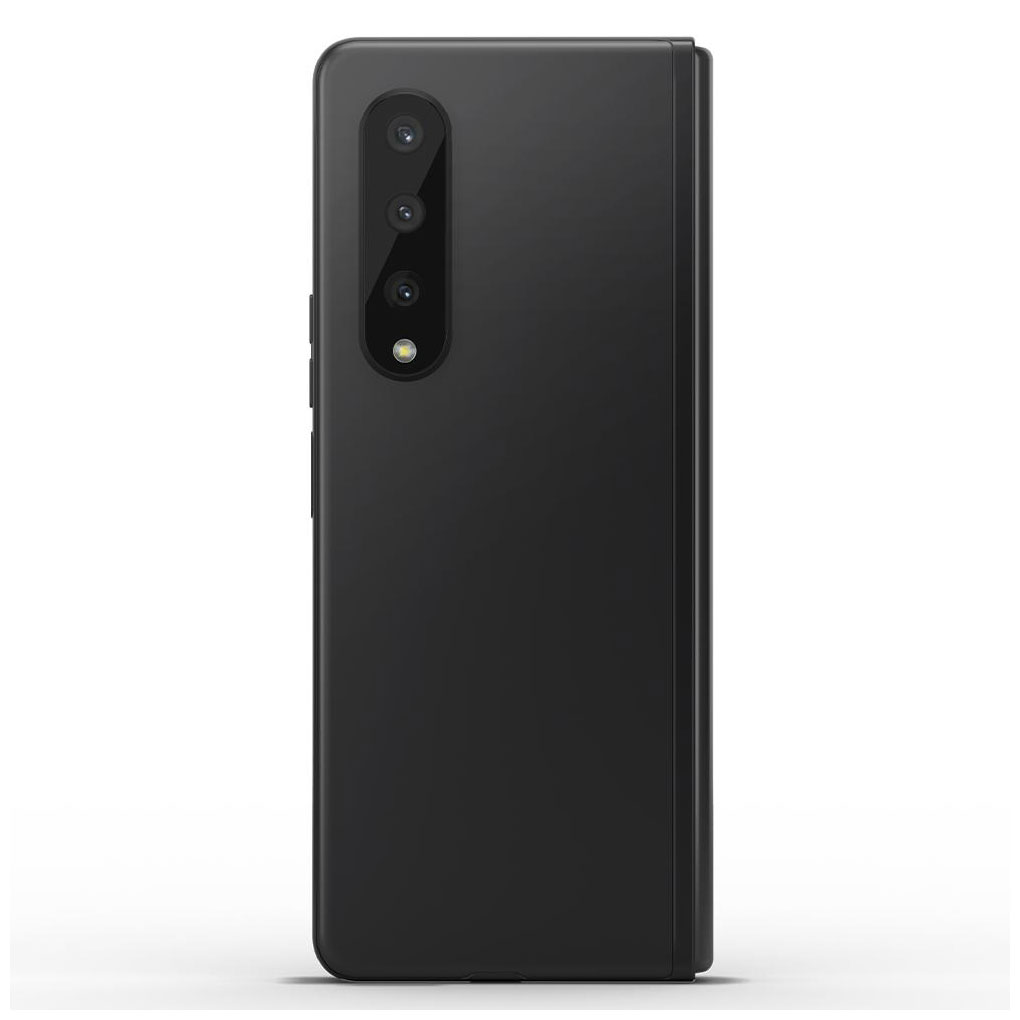 Tagakaamera kaitseklaas Optik Lens Protector, Samsung Galaxy Z Fold3 5G, komplektis 2tk, must, Spigen - Image 6