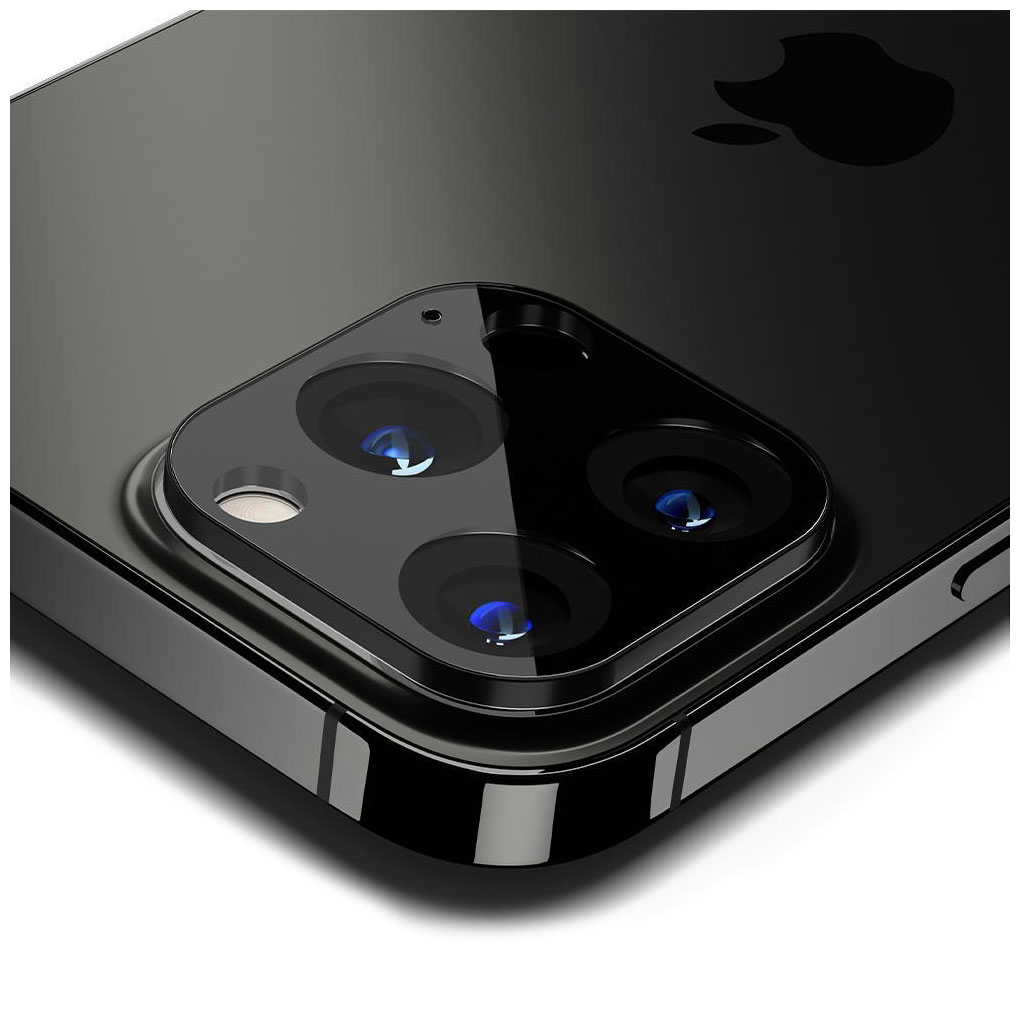 Tagakaamera kaitseklaas Optik Lens Protector, Apple iPhone 13 Pro / 13 Pro Max, komplektis 2tk, must, Spigen - Image 3
