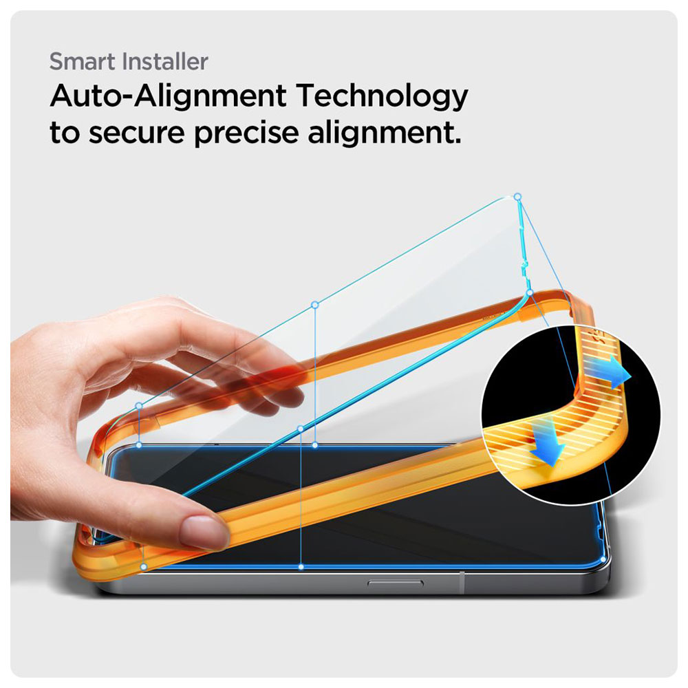 Kaitseklaas Glas.tR AlignMaster, Nothing Phone (1), komplektis 2tk, Spigen - Image 6