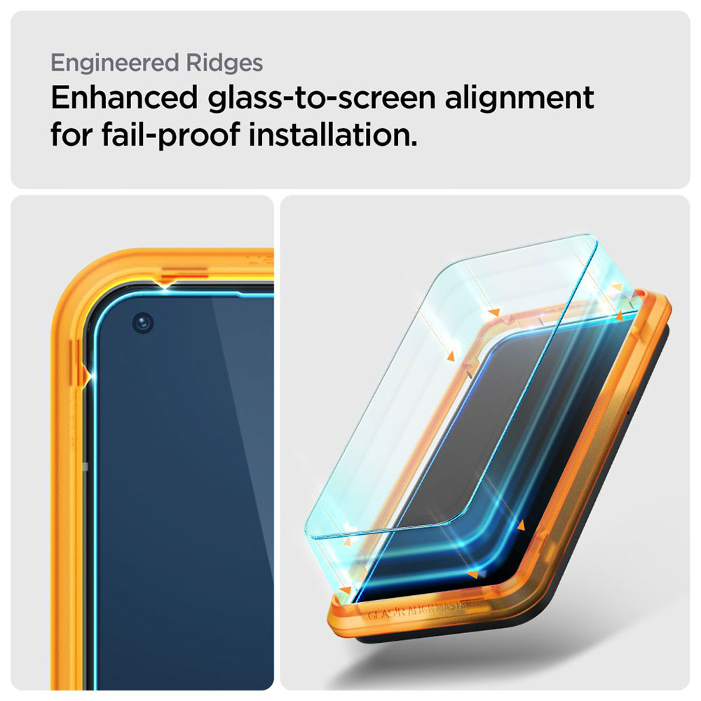 Kaitseklaas Glas.tR AlignMaster, Nothing Phone (1), komplektis 2tk, Spigen - Image 7