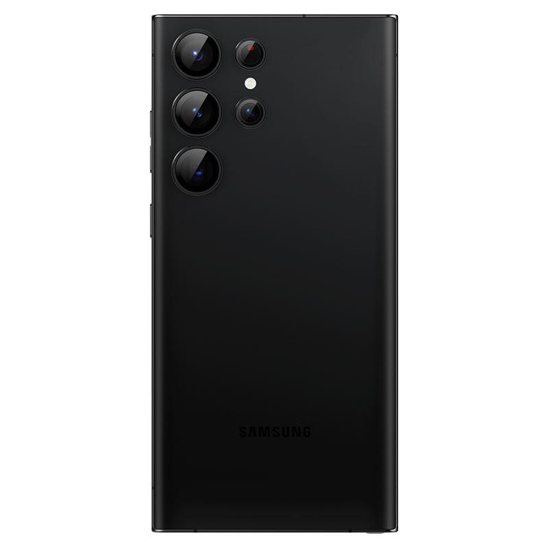 Tagakaamera kaitseklaas EZ Fit Optik Pro Lens Protector, Samsung Galaxy S23 Ultra, komplektis 2tk, must, Spigen - Image 3