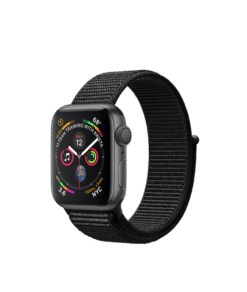 Apple Watch Series 4 GPS 44mm Space Gray Aluminum Case with Black Sport Loop (kasutatud) - (uus)