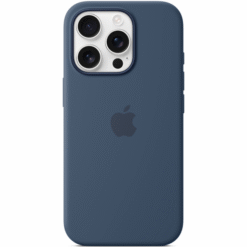 Apple iPhone 16 Pro Silicone Case with MagSafe Denim - (uus)