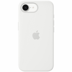 Apple iPhone 16e Silicone Case White - (uus)