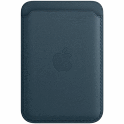 Apple iPhone Leather Wallet with MagSafe Baltic Blue - (uus)