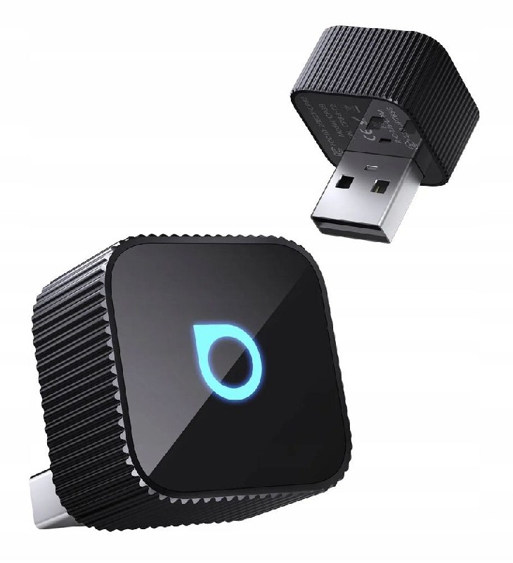 Audio adapter Car OTTOCAST Mini Cube T2 (CarPlay Android auto) black