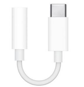 Audio adapter from "USB-C" to 3,5mm iPad/Macbook/iMac (A2155/MU7E2AM) original