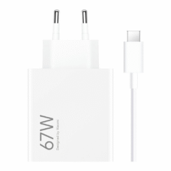 Toalaadija Xiaomi HyperCharge Combo 67W (adapter USB-A + USB-C kaabel 1m), valge