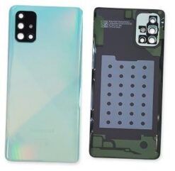 Back cover for Samsung A715 A71 2020 Prism Crush Blue original (used Grade B)