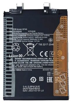 Battery original Xiaomi Redmi Note 12 Pro 5G/Poco X5 Pro 5G/Poco F5 5G 5000mAh BP4K