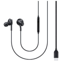 Kõrvaklapid USB-C otsikuga Tuned by AKG, mikrofoniga, must, Samsung