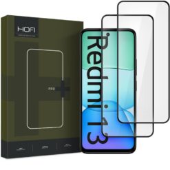 Kaitseklaas Pro+, Xiaomi Redmi 13, komplektis 2tk, Hofi
