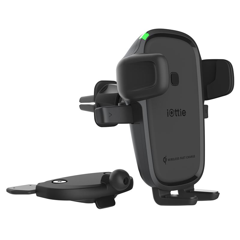 Juhtmevaba laadimisega autohoidik ventilatsiooniavasse / CD pesasse, Easy One Touch 2 Wireless, iOttie - Image 4