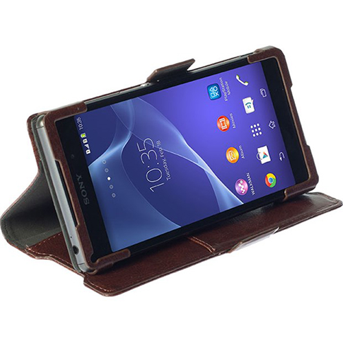 Kaitseümbris kaanega Ekerö FolioWallet, Sony Xperia M5 / M5 Dual , must, Krusell