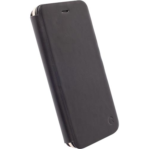 Kaitseümbris kaanega Kiruna FlipCase, Apple iPhone 6 Plus / 6S Plus, naturaalsest nahast, must, Krusell