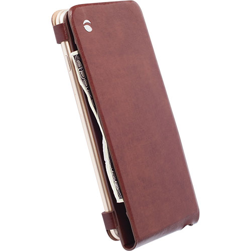 Rahakott ümbris Kalmar WalletCase iPhone 6 Plus / 6S Plus, naturaalsest nahast, pruun, Krusell - Image 5