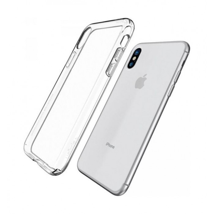 Kaitseümbris Liquid Crystal, Apple iPhone X / Xs, läbipaistev, Spigen - Image 2