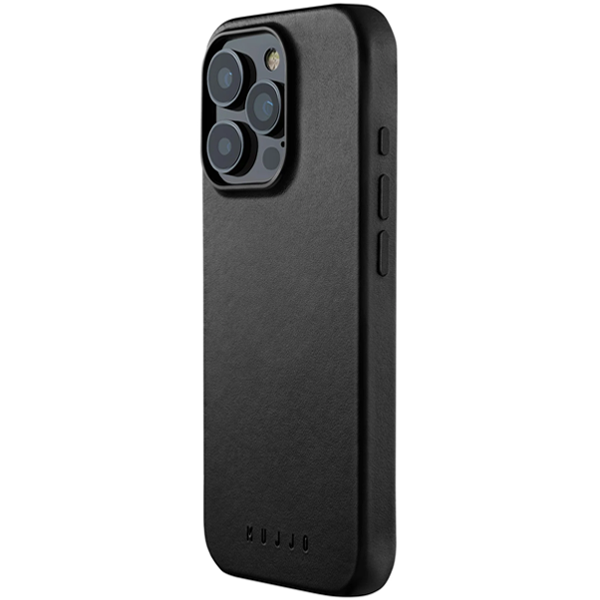 MUJJO Full Leather Case Apple iPhone 16 Pro Black - (uus)