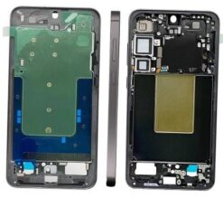 Middle housing Samsung S926 S24 Plus Phantom Black original (service pack)