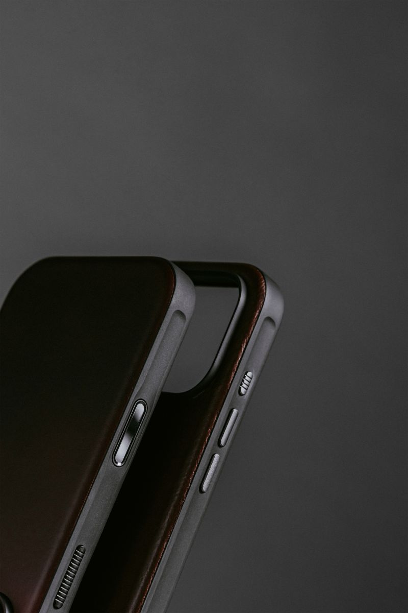 Kaitseümbris Modern Leather, Apple iPhone 17 Pro, pruun, naturaalsest nahast, MagSafe ühilduv, Nomad - Image 7