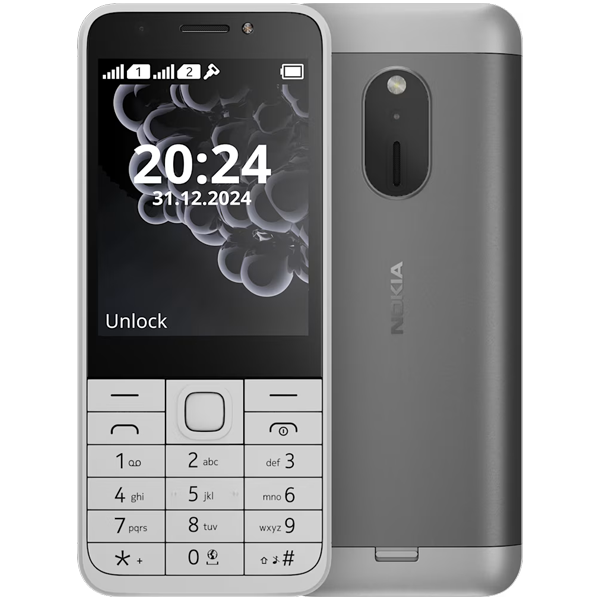 Nokia 230 (2024) Dual SIM White - (uus)
