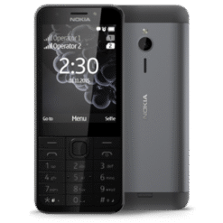 Nokia 230 Dual SIM Dark Silver - (uus)