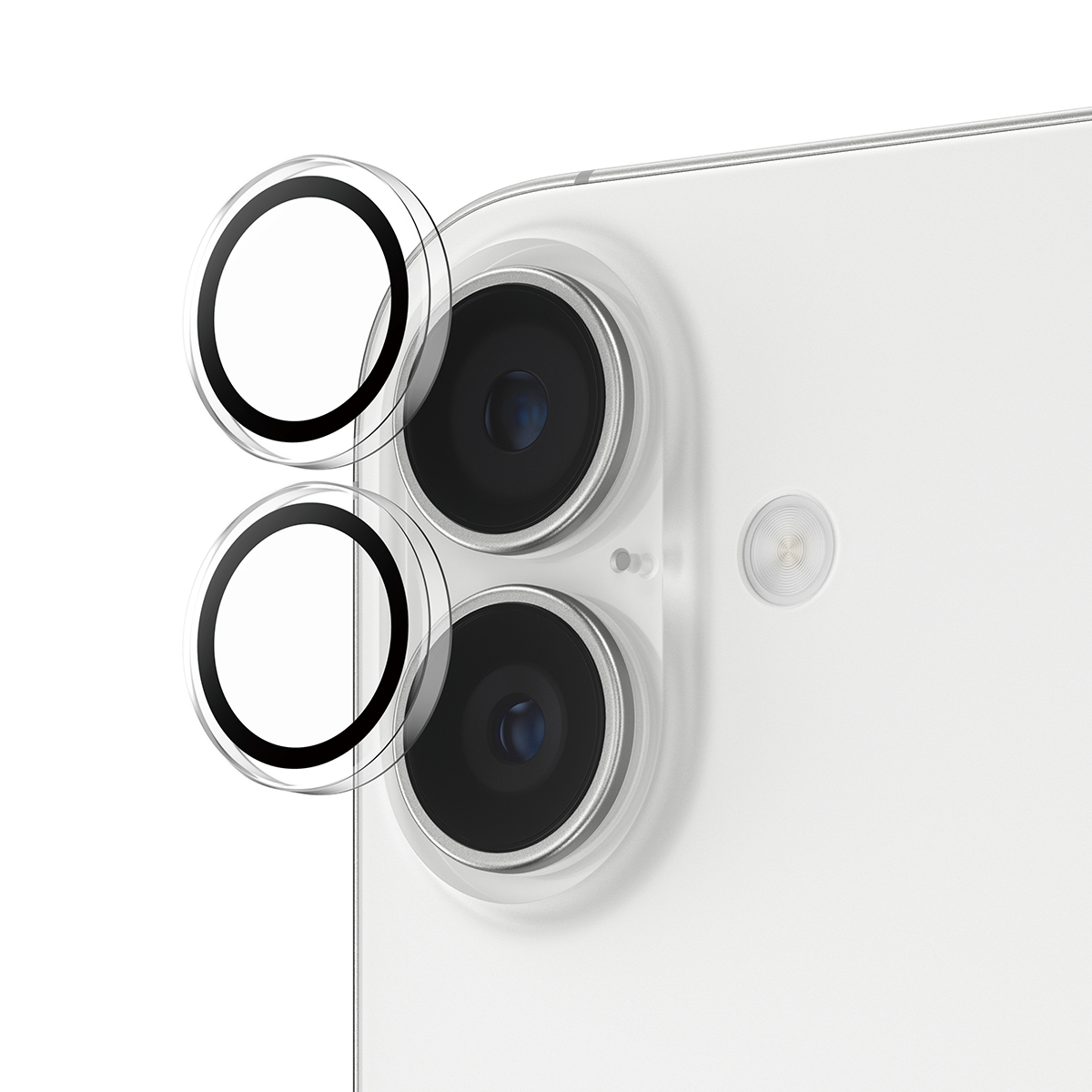 Tagakaamerate kaitseklaasid Hoops, Apple iPhone 17 / iPhone 16 / iPhone 16 Plus, läbipaistev, PanzerGlass